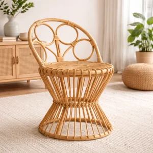 Rota Circle Pedestal Chair