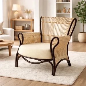 Elegance Wing Rattan Lounge Chair