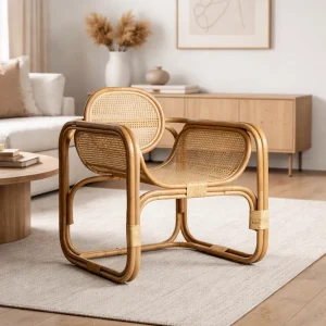 Sorrento Cane Lounge Chair