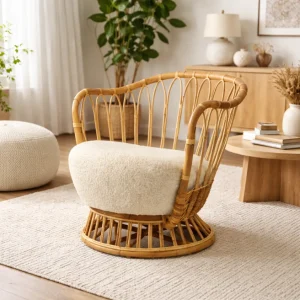 Fiore Rattan Accent Chair