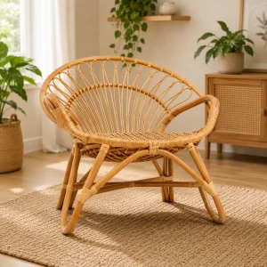 Retro Sunburst Lounge Chair
