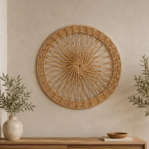 Sole Round Wicker Placemat