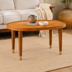 Verona Reeded Oval Table