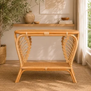 Seville Leaf Console Table