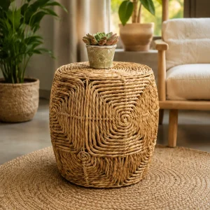 Marrakesh Woven Pouf Stool