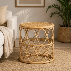 Positano Rattan Side Table